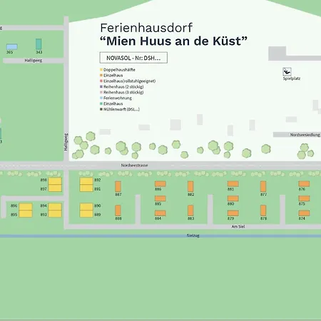 Gorgeous In With Kitchen Сasa de vacaciones Dagebüll