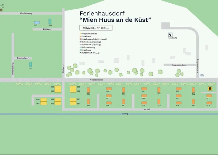 Gorgeous In With Kitchen Casa de Férias Dagebüll